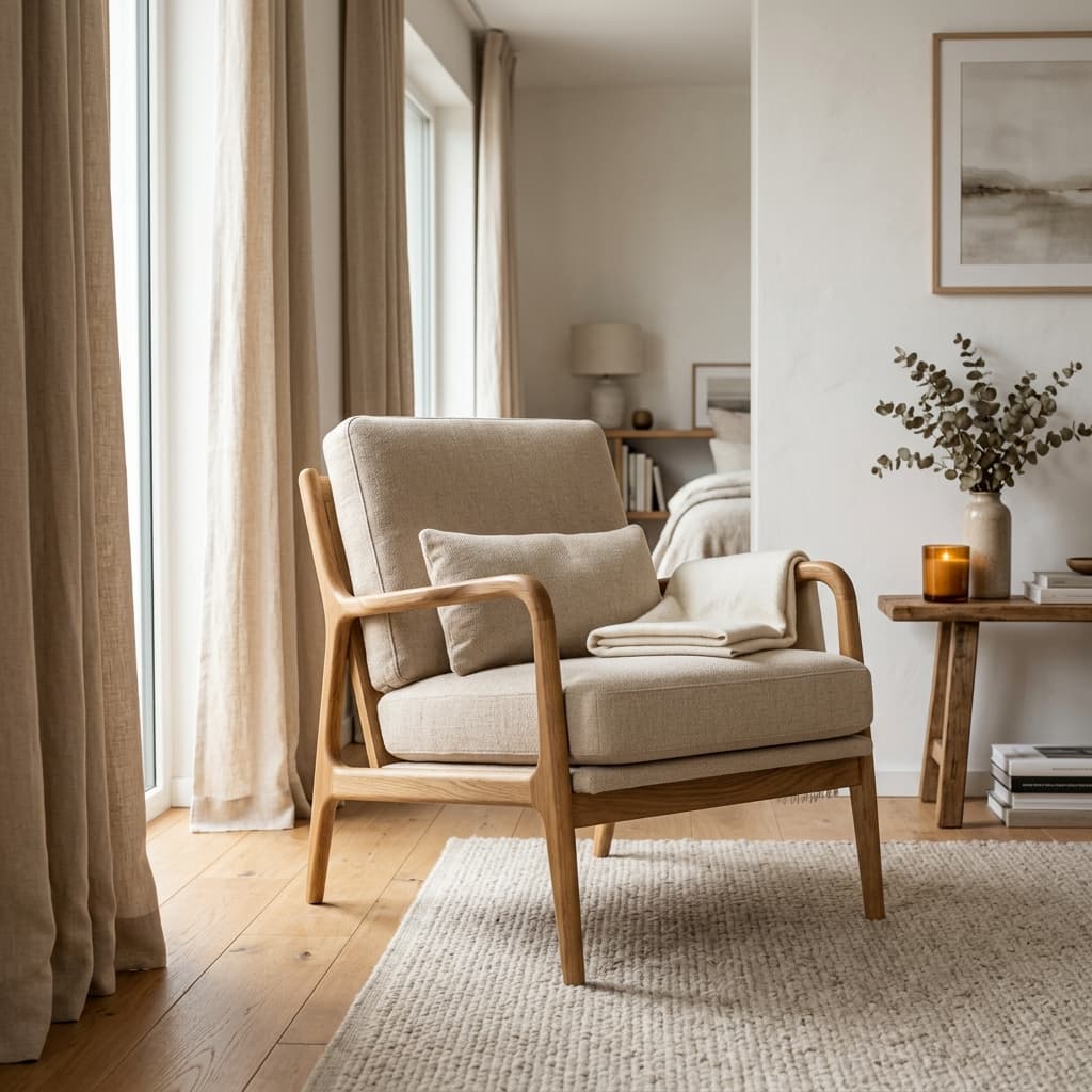 Featured modern armchair